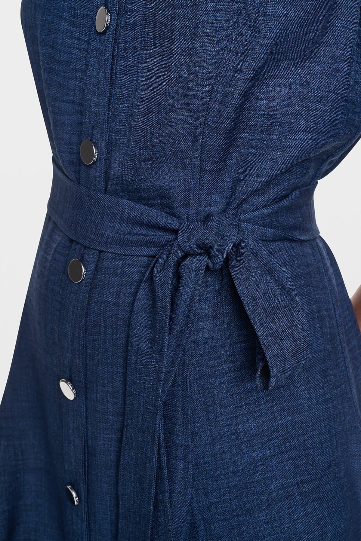 MIDI A-LINE SHIRT DRESS Indigo | DKNY