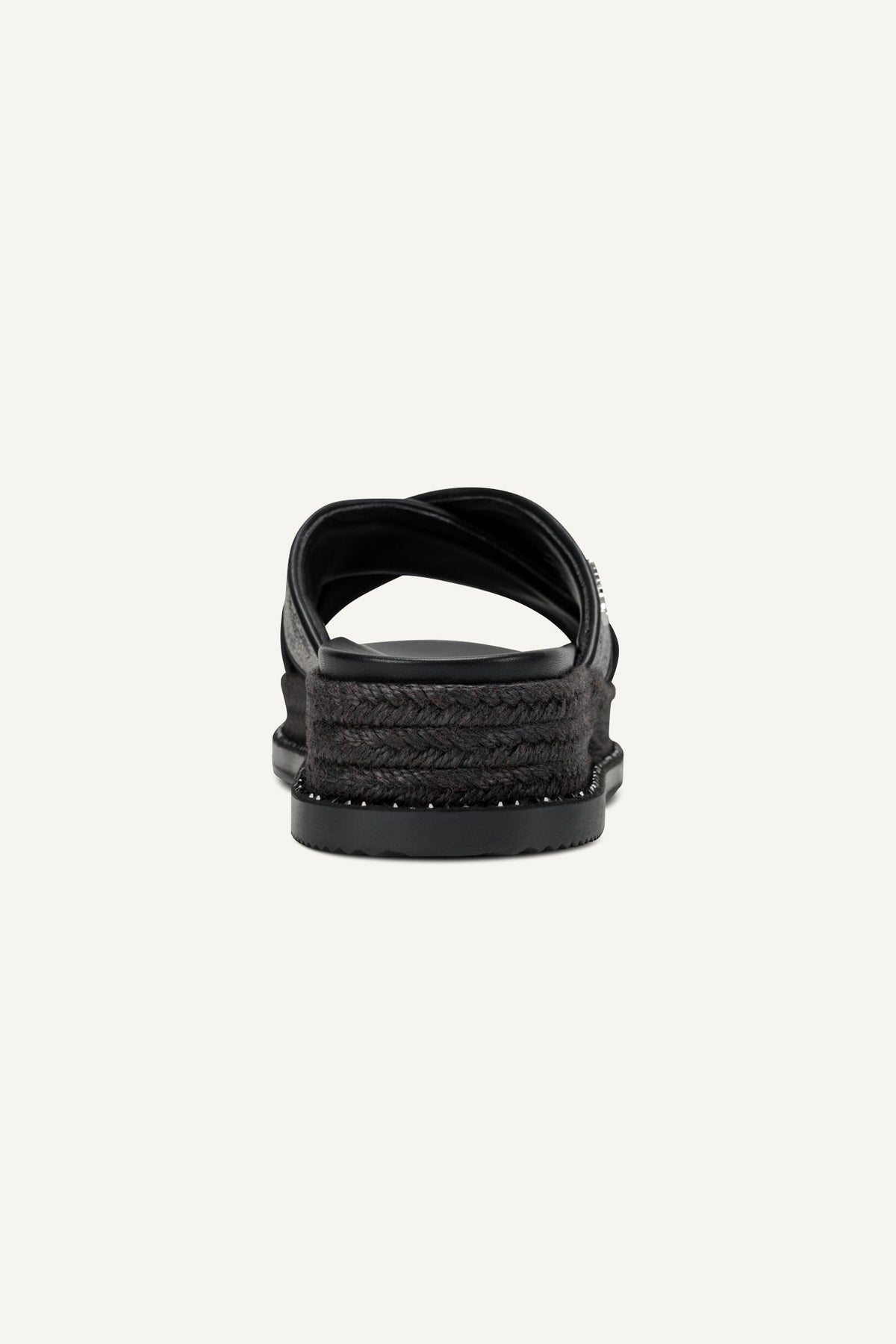 BERRIS X BAND WEDGE ESPADRILLE Black | DKNY