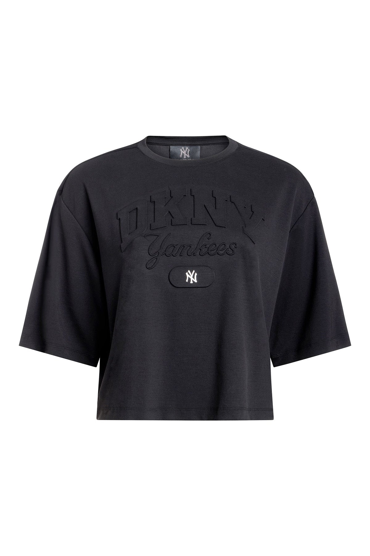 DKNY X YANKEES CROPPED TEE Black | DKNY