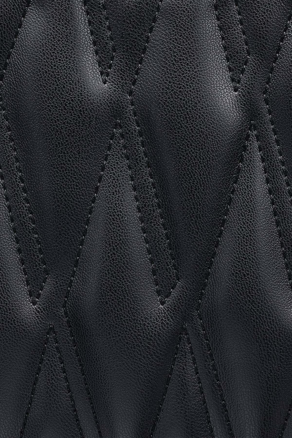HADLEE SMALL QUILTED LOGO TOTE Black/Silver | DKNY