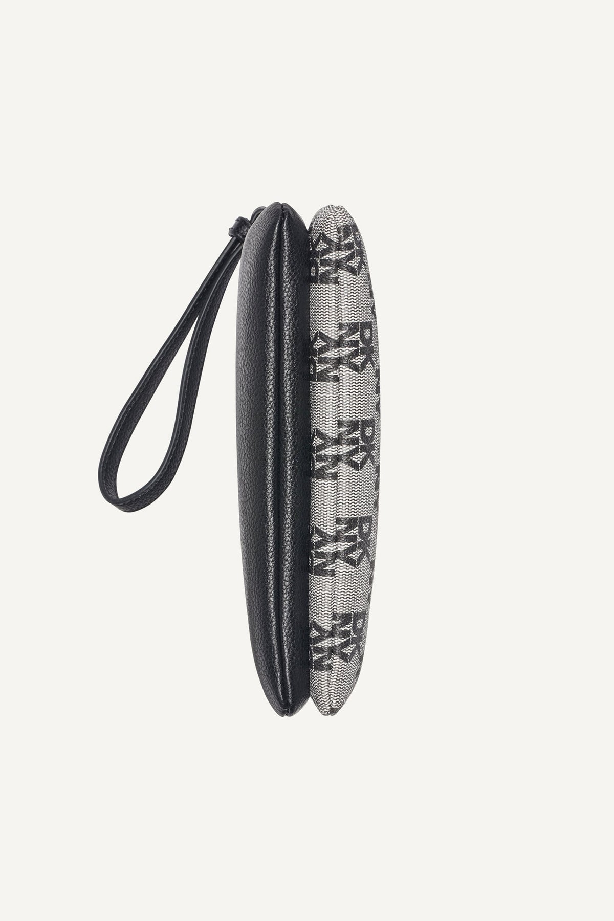 SARAH DUAL ZIP POUCH WRISTLET Chino/Cappuccino | DKNY