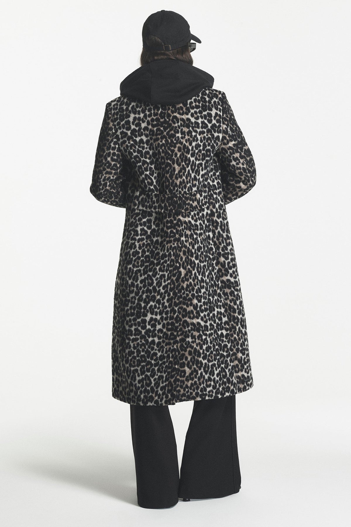 SINGLE BREASTED COAT Pearl | DKNY