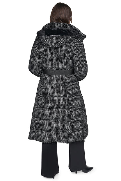 MAXI PUFFER WITH BELT Vapor | DKNY