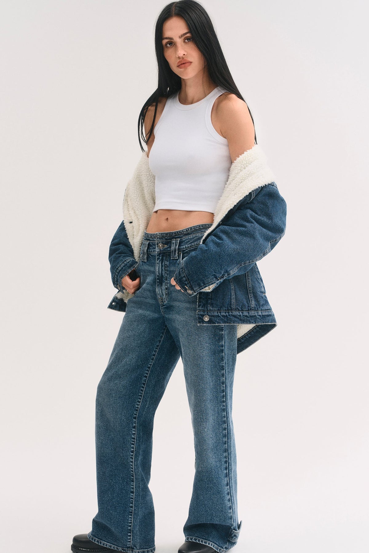 MID-RISE LOOSE STRAIGHT LEG JEAN Upper West | DKNY