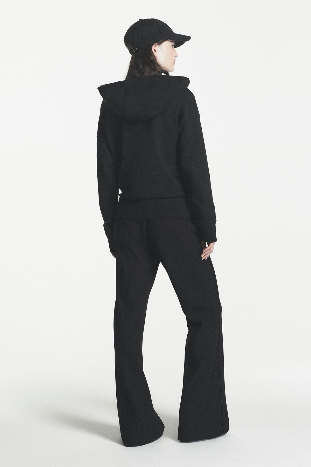 METALLIC BUBBLE FULL ZIP Black | DKNY