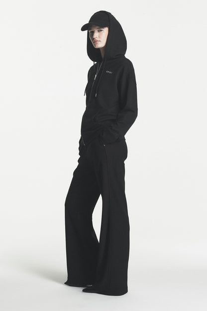 METALLIC BUBBLE FULL ZIP Black | DKNY