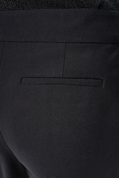 BELTED WIDE LEG TROUSER Black | DKNY