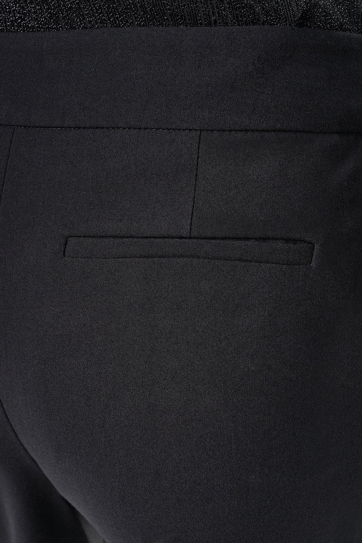 BELTED WIDE LEG TROUSER Black | DKNY