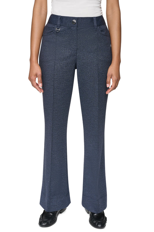 WIDE-LEG FAUX DENIM PANT Denim | DKNY