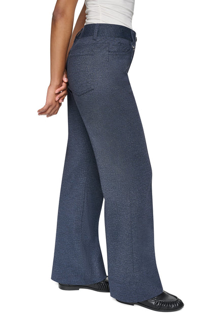 WIDE-LEG FAUX DENIM PANT Denim | DKNY