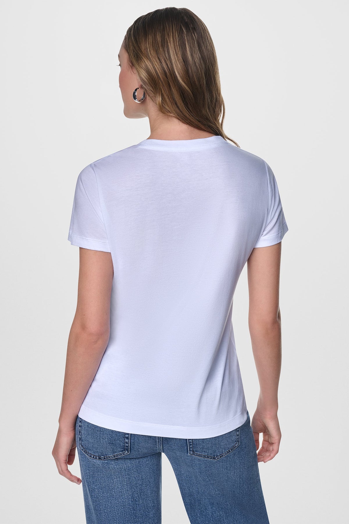 NEWSPRINT DKNY STACKED LOGO TEE Black/Silver | DKNY