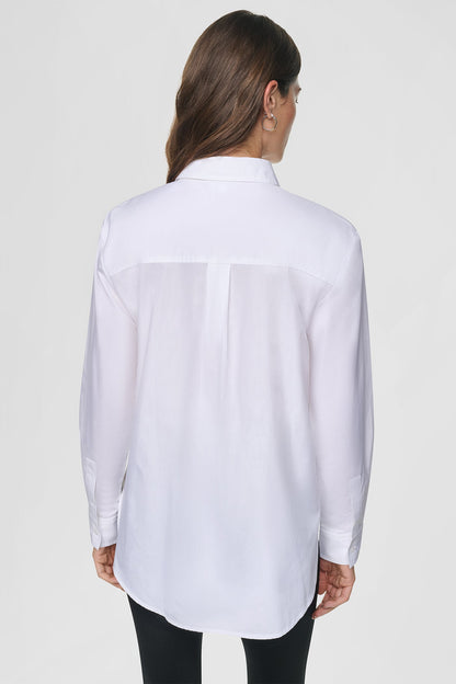 RHINESTONE CITY SHIRT White | DKNY