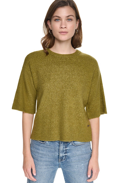 RUGBY SHORT SLEEVE SWEATER Crocodile | DKNY