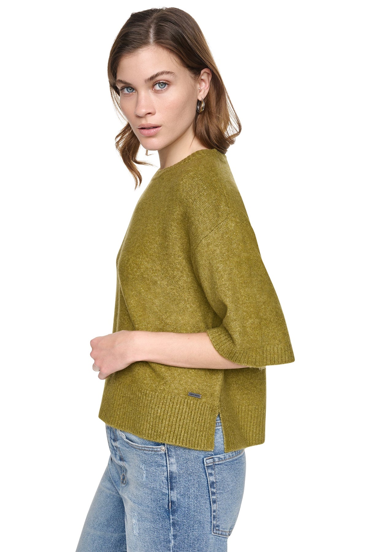 RUGBY SHORT SLEEVE SWEATER Crocodile | DKNY