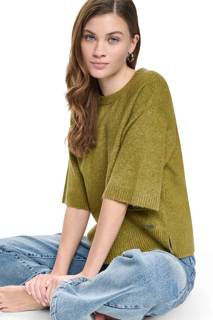 RUGBY SHORT SLEEVE SWEATER Crocodile | DKNY
