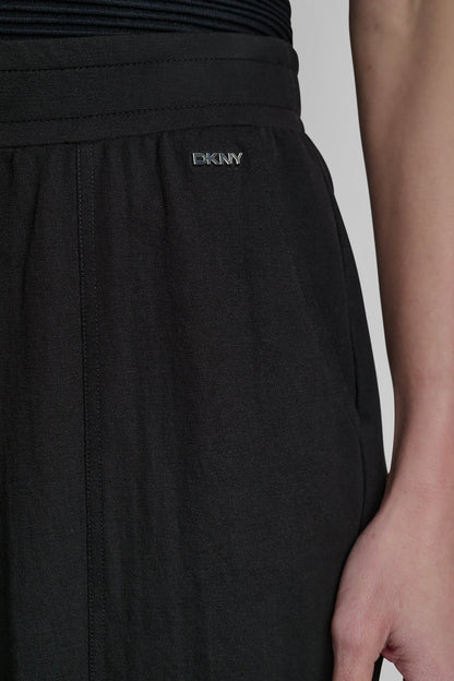MID-RISE PULL-ON PANT Black | DKNY