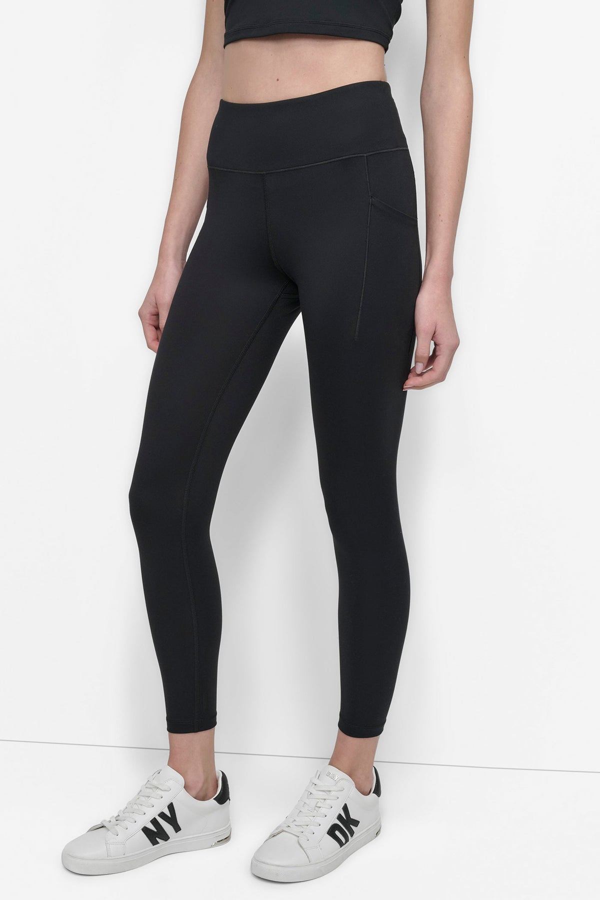 MID-RISE 7/8-LENGTH LEGGING Black | DKNY