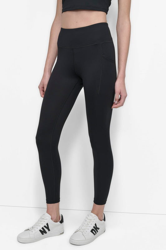 MID-RISE 7/8-LENGTH LEGGING Black | DKNY