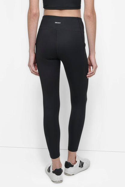 MID-RISE 7/8-LENGTH LEGGING Black | DKNY