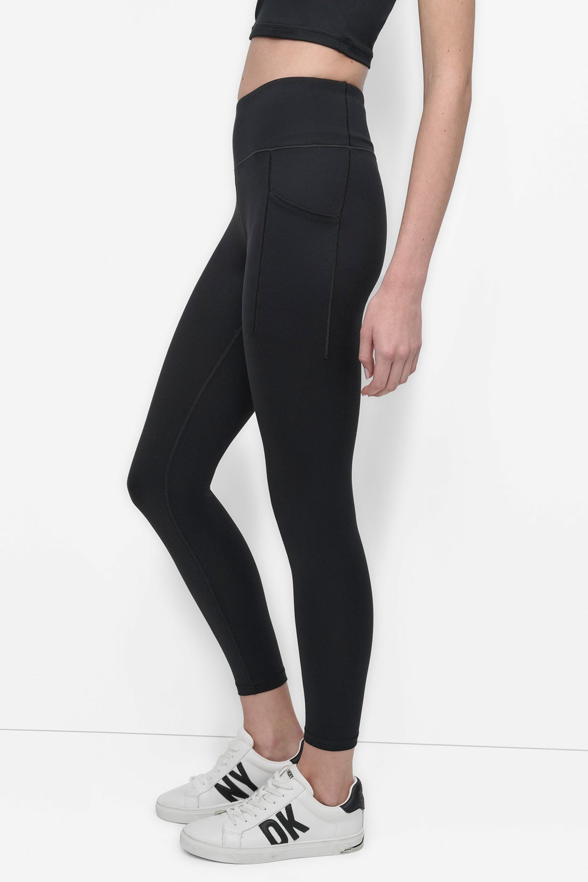 MID-RISE 7/8-LENGTH LEGGING Black | DKNY