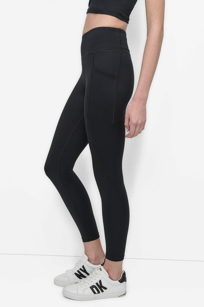 MID-RISE 7/8-LENGTH LEGGING Black | DKNY