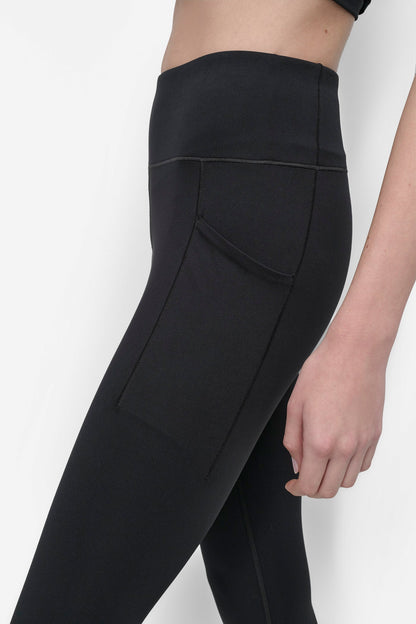 MID-RISE 7/8-LENGTH LEGGING Black | DKNY