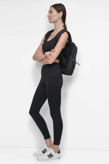 MID-RISE 7/8-LENGTH LEGGING Black | DKNY