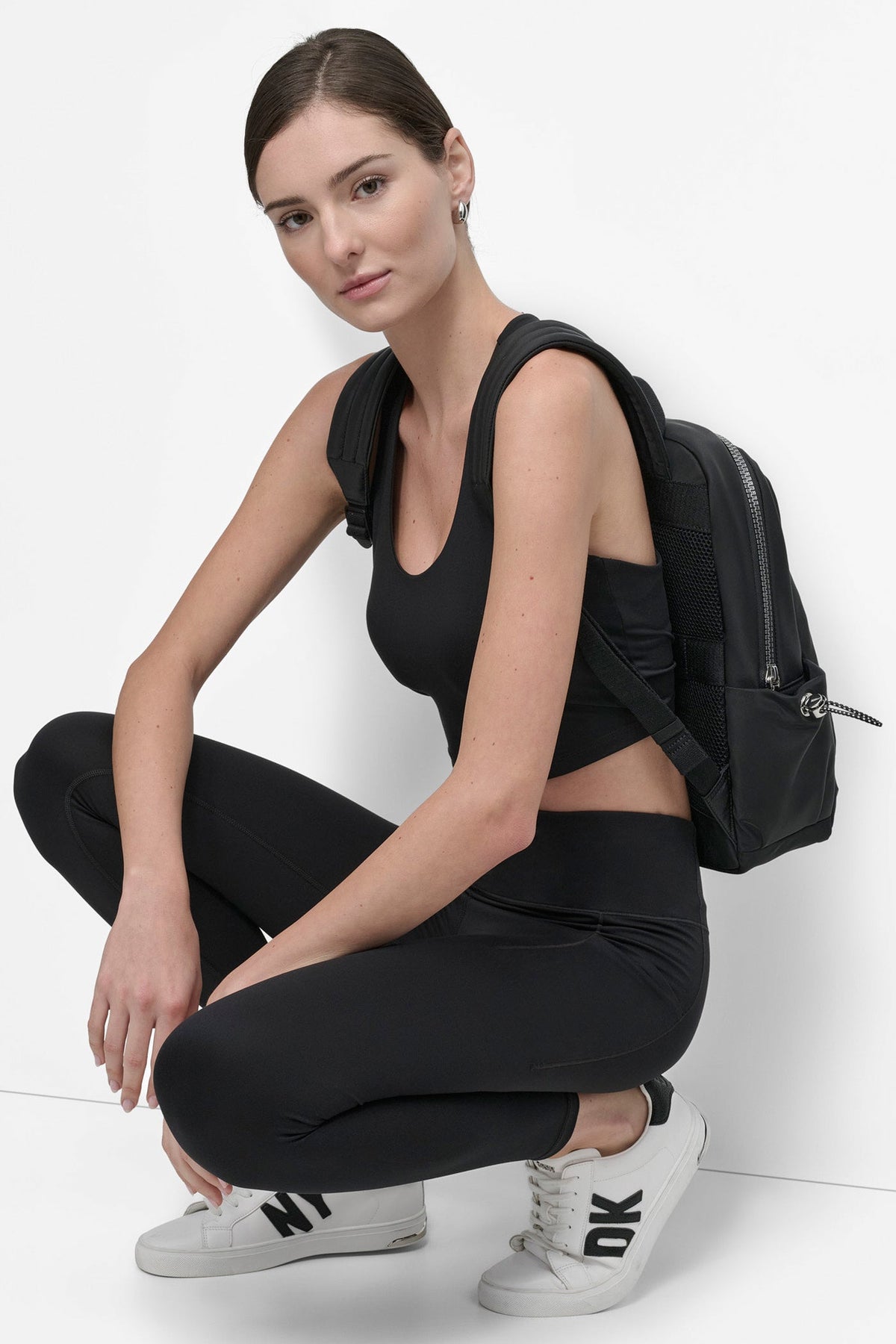 MID-RISE 7/8-LENGTH LEGGING Black | DKNY