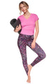 Tiger Floral Festive Pink