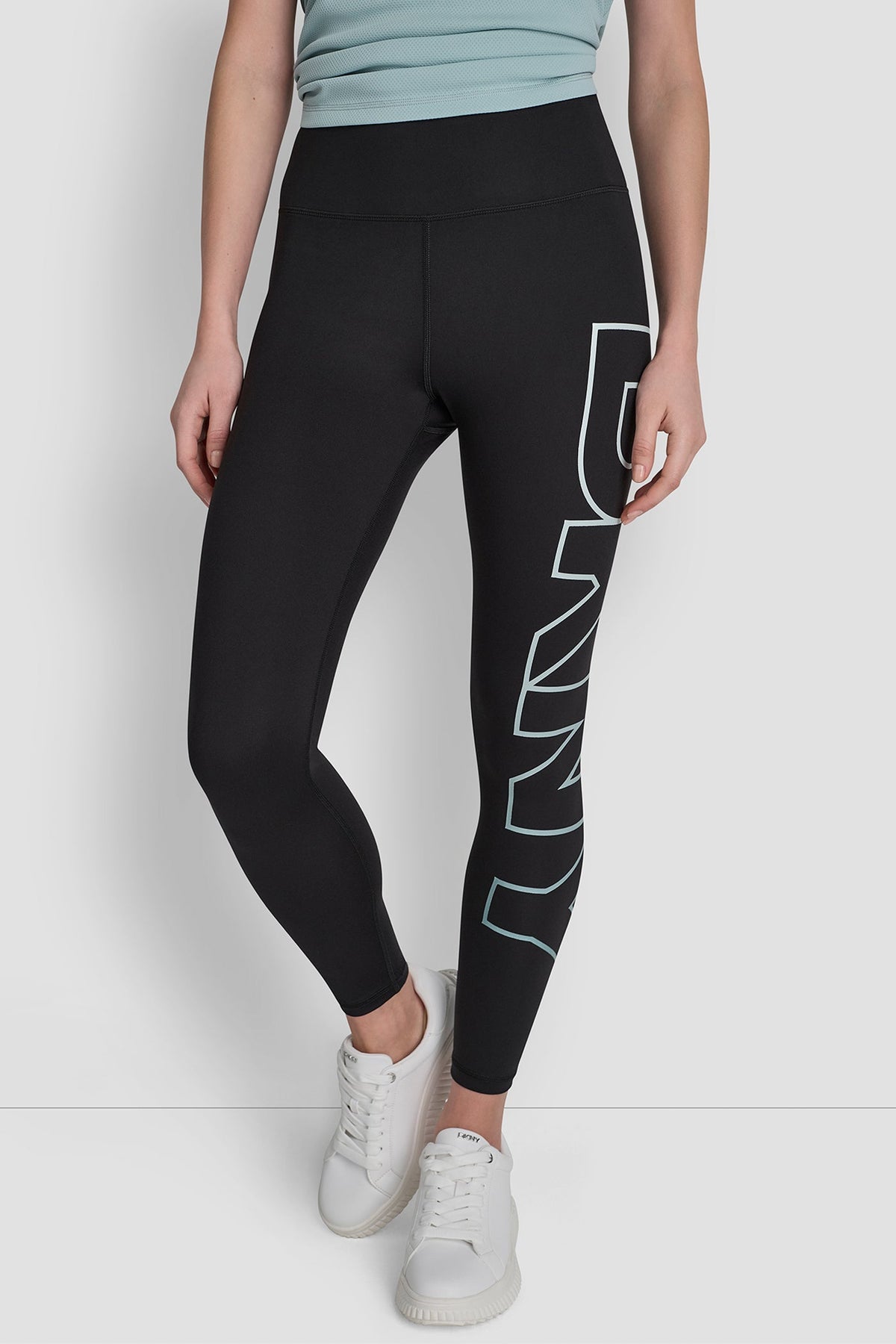 HIGH WAIST 7/8 BALANCE COMPRESSION EXPLODED OMBRE Mineral Combo | DKNY