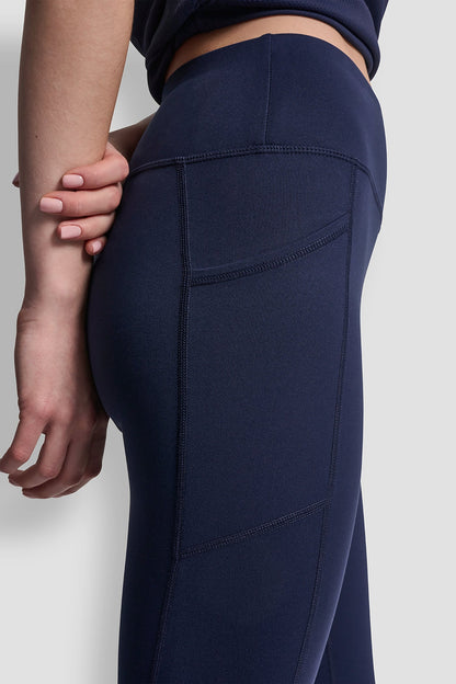 HIGH-RISE LOGO 7/8 LENGTH LEGGING Peacoat | DKNY