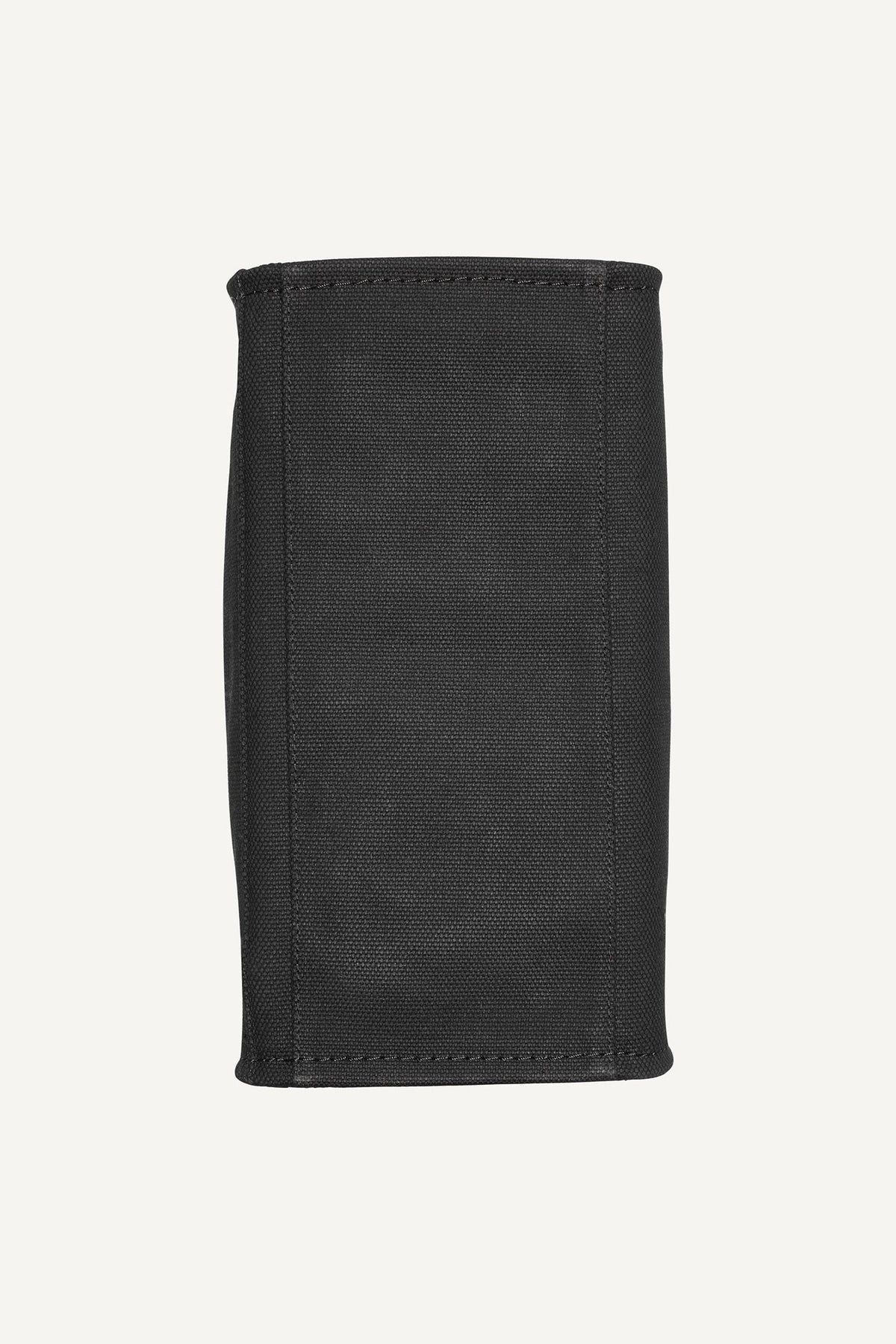 HADLEE CANVAS MEDIUM LOGO TOTE BLACK/SILVER | DKNY