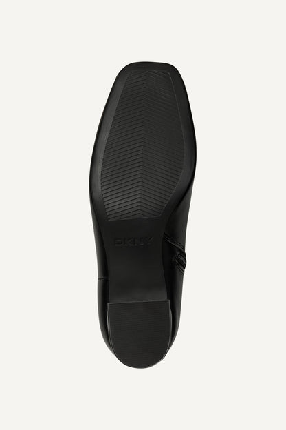 CELISHA HEELED BOOTIE Brown | DKNY