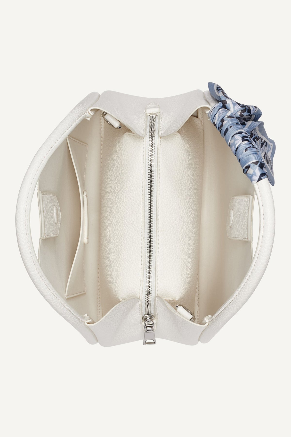 CAPRI MEDIUM HOBO BAG Marshmallow | DKNY
