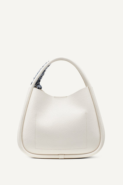 CAPRI MEDIUM HOBO BAG Marshmallow | DKNY
