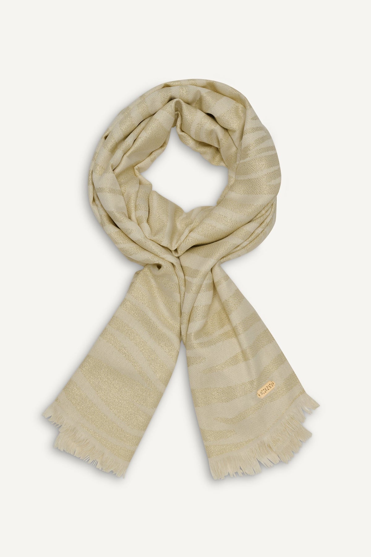 METALLIC ZEBRA WRAP Black | DKNY