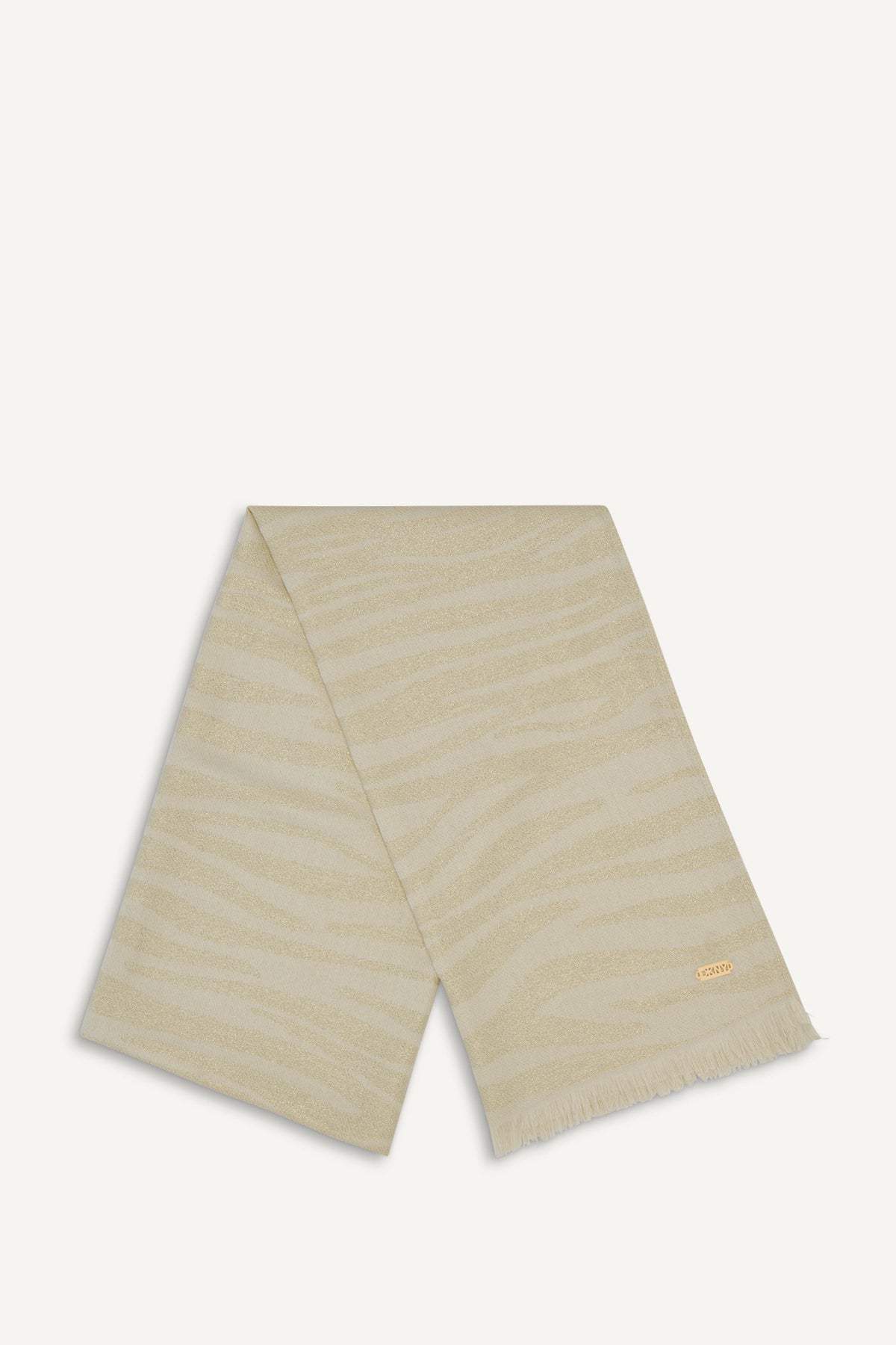 METALLIC ZEBRA WRAP Black | DKNY