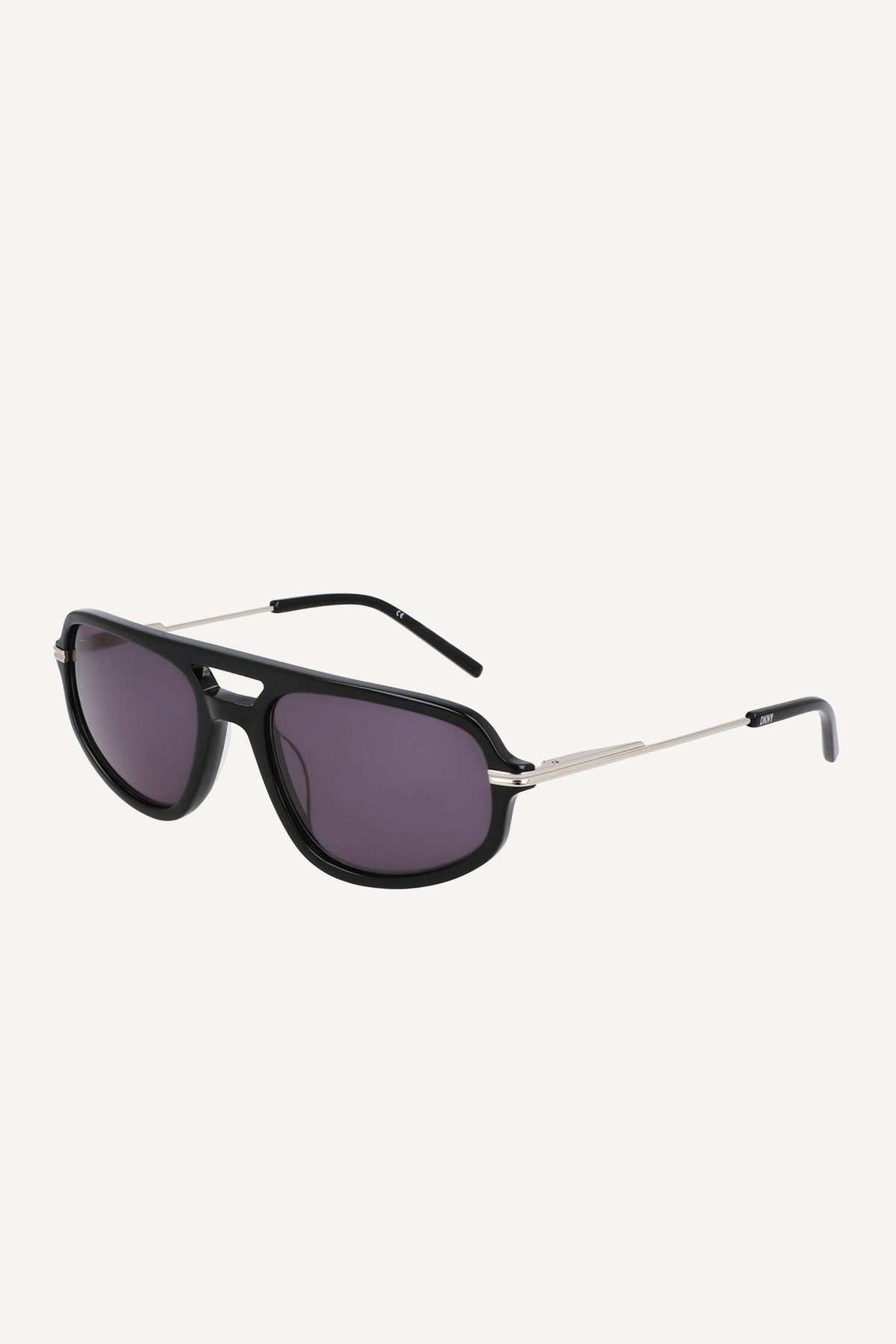 AVIATOR SUNGLASSES Black/White | DKNY