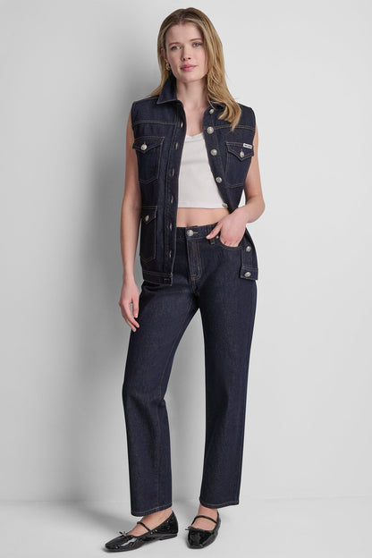 MID-RISE CLASSIC STRAIGHT Fearless | DKNY