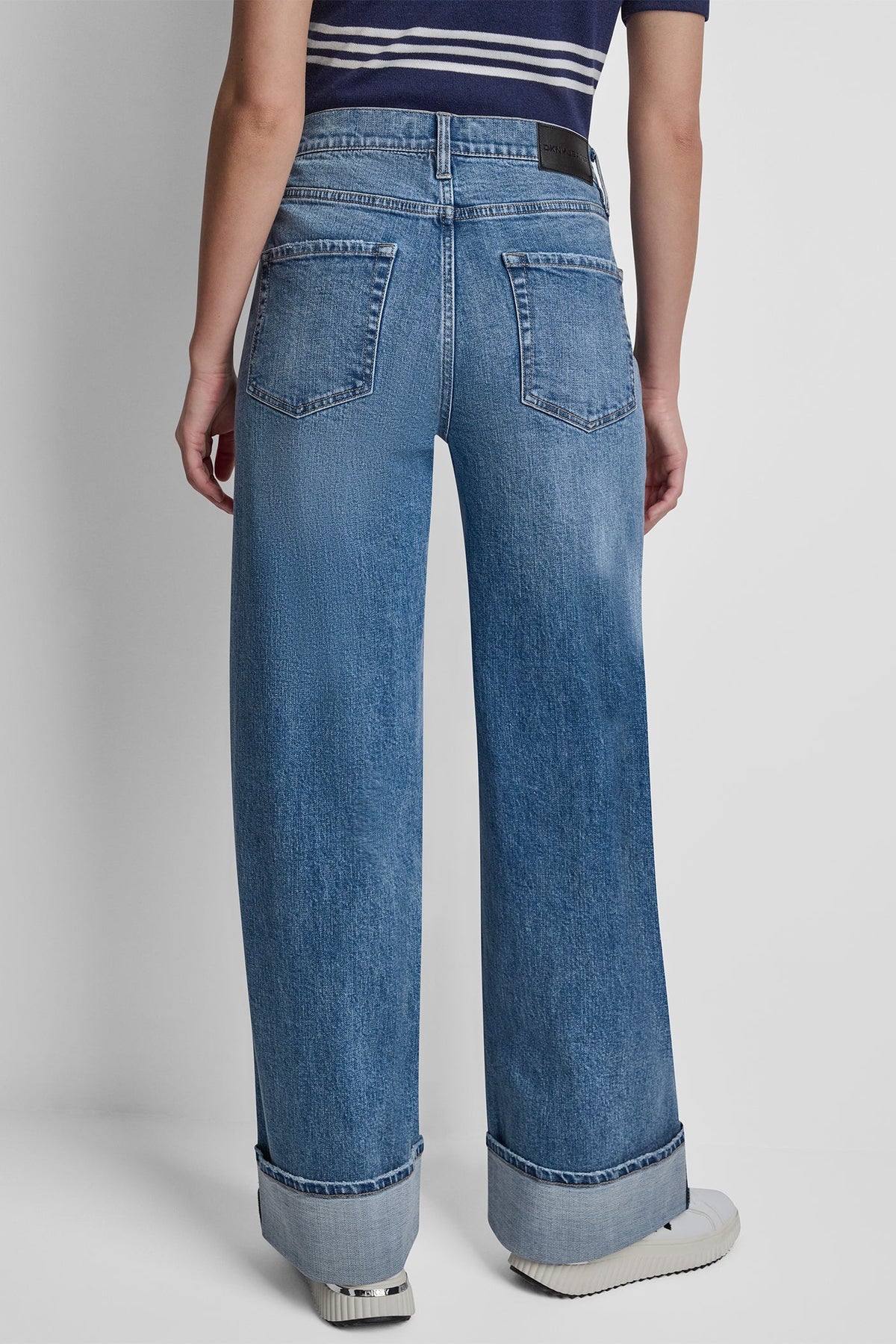 HIGH-RISE CUFFED WIDE LEG Liberty | DKNY
