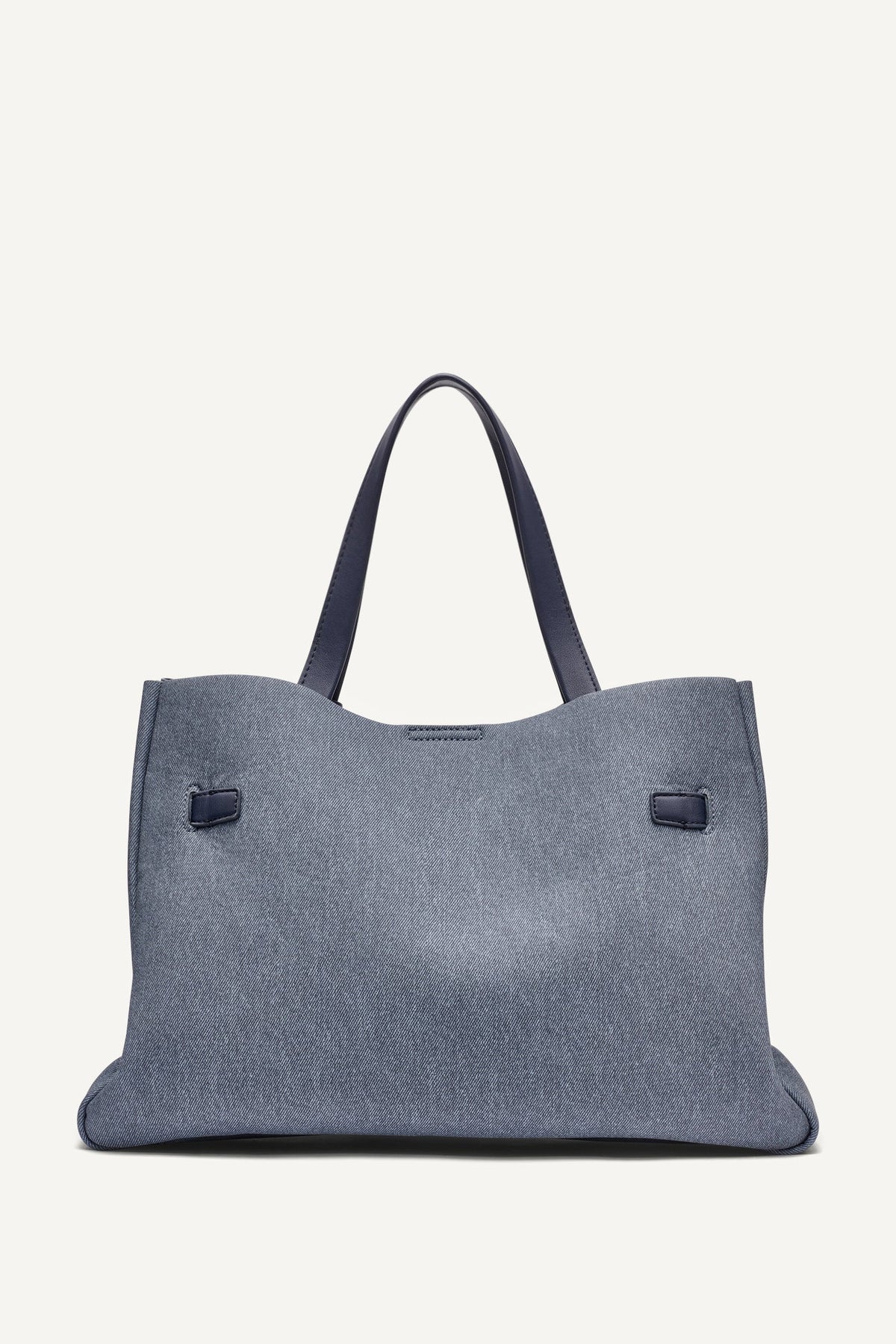 BRYAR DENIM LARGE SATCHEL Denim | DKNY