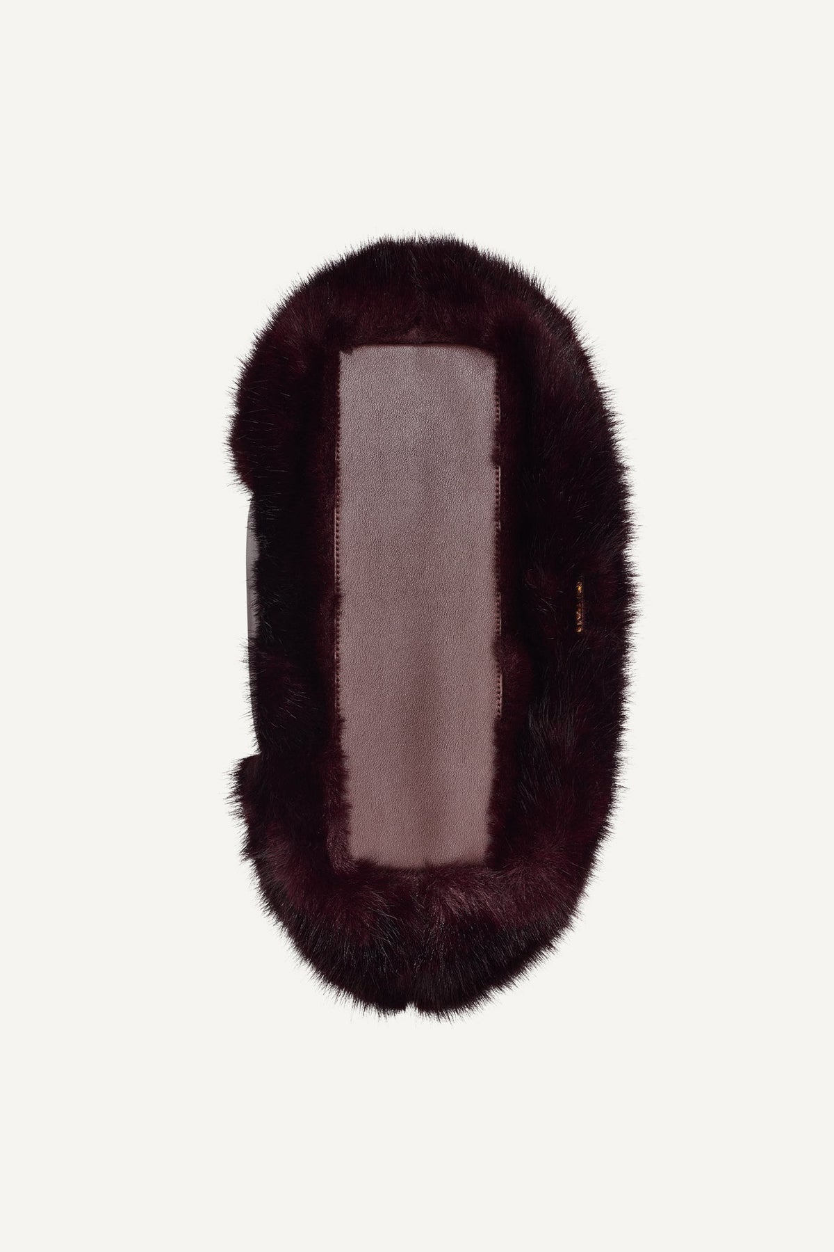 PAULA MEDIUM FAUX FUR TOTE Sangria | DKNY
