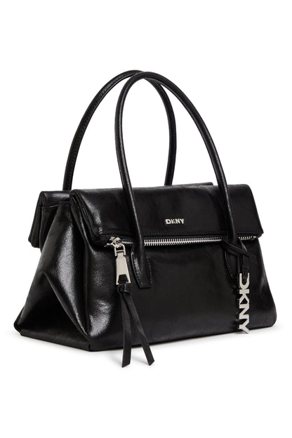 RIVINGTON MEDIUM LOGO SATCHEL Coffee Bean | DKNY
