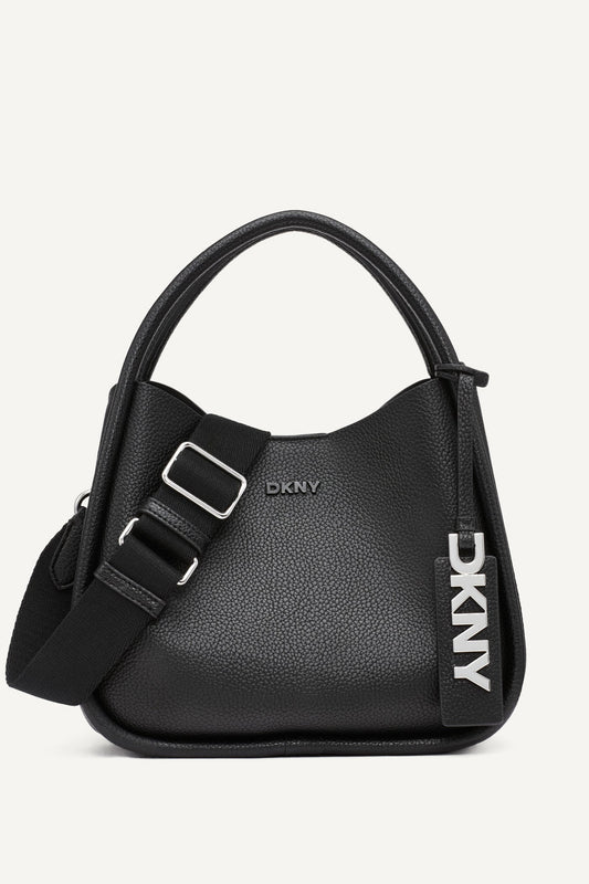 CAPRI MEDIUM HOBO BAG Cappuccino | DKNY