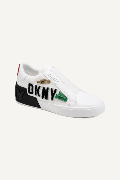 MINDI CITY SIGNS SLIP ON SNEAKER Black | DKNY