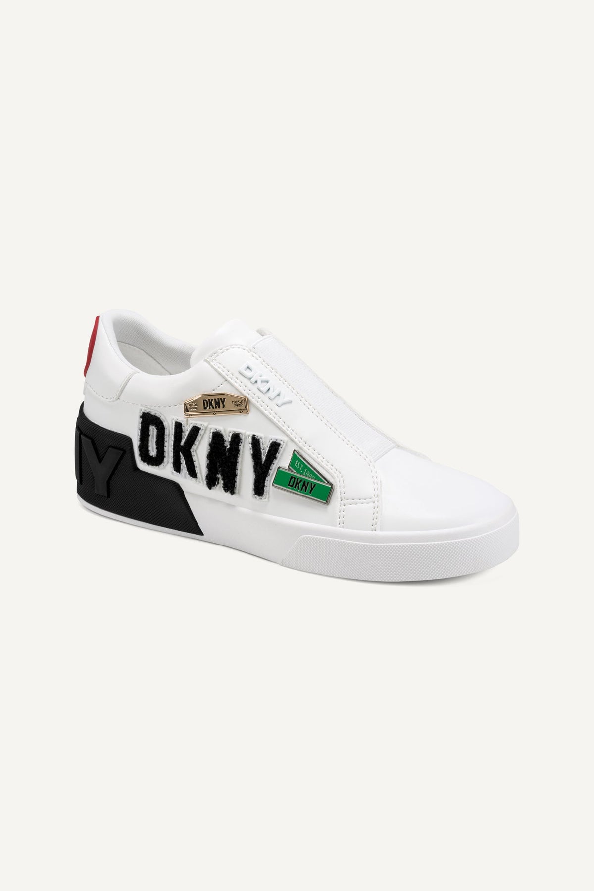 MINDI CITY SIGNS SLIP ON SNEAKER Black | DKNY
