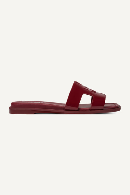 COLUMBA FLAT SLIDE Black | DKNY