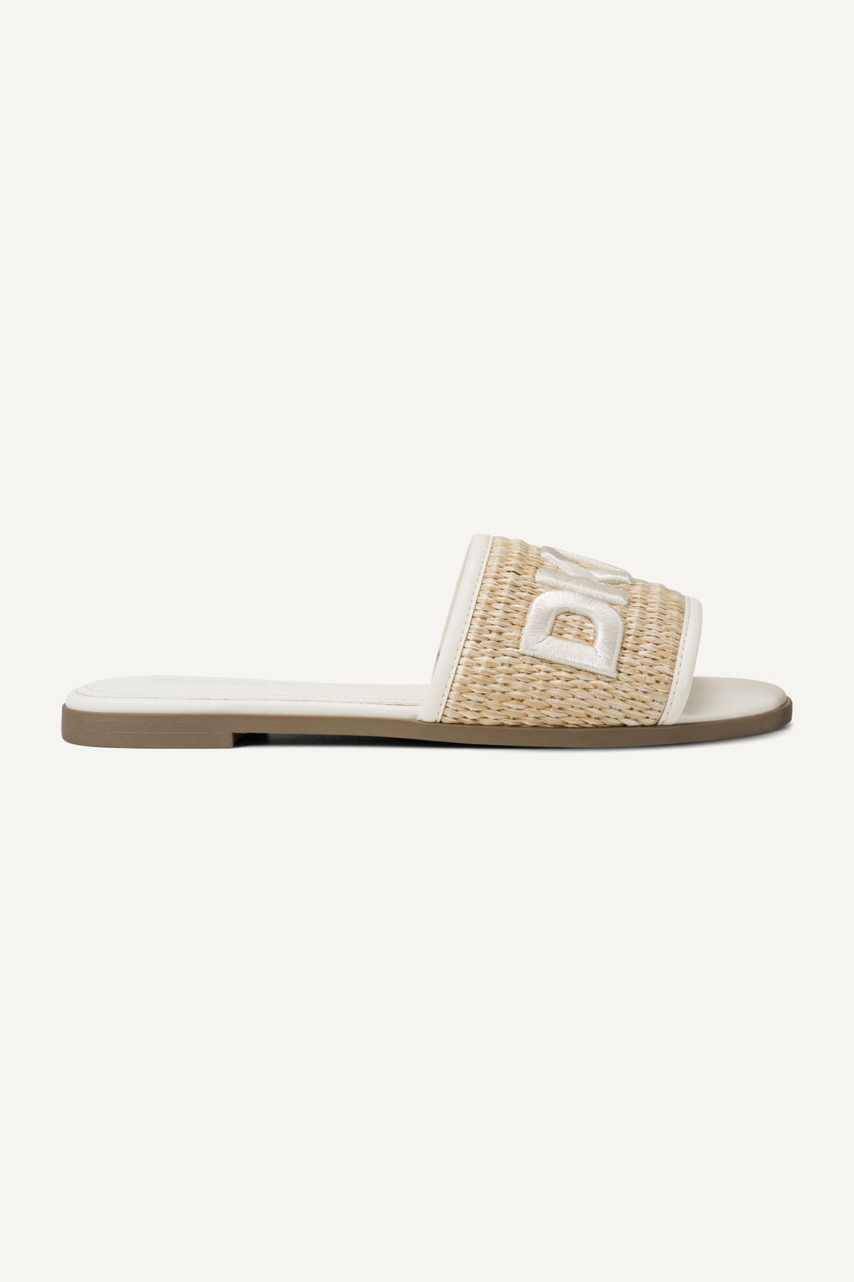 WINSLET FLAT SLIDE SANDAL Black | DKNY