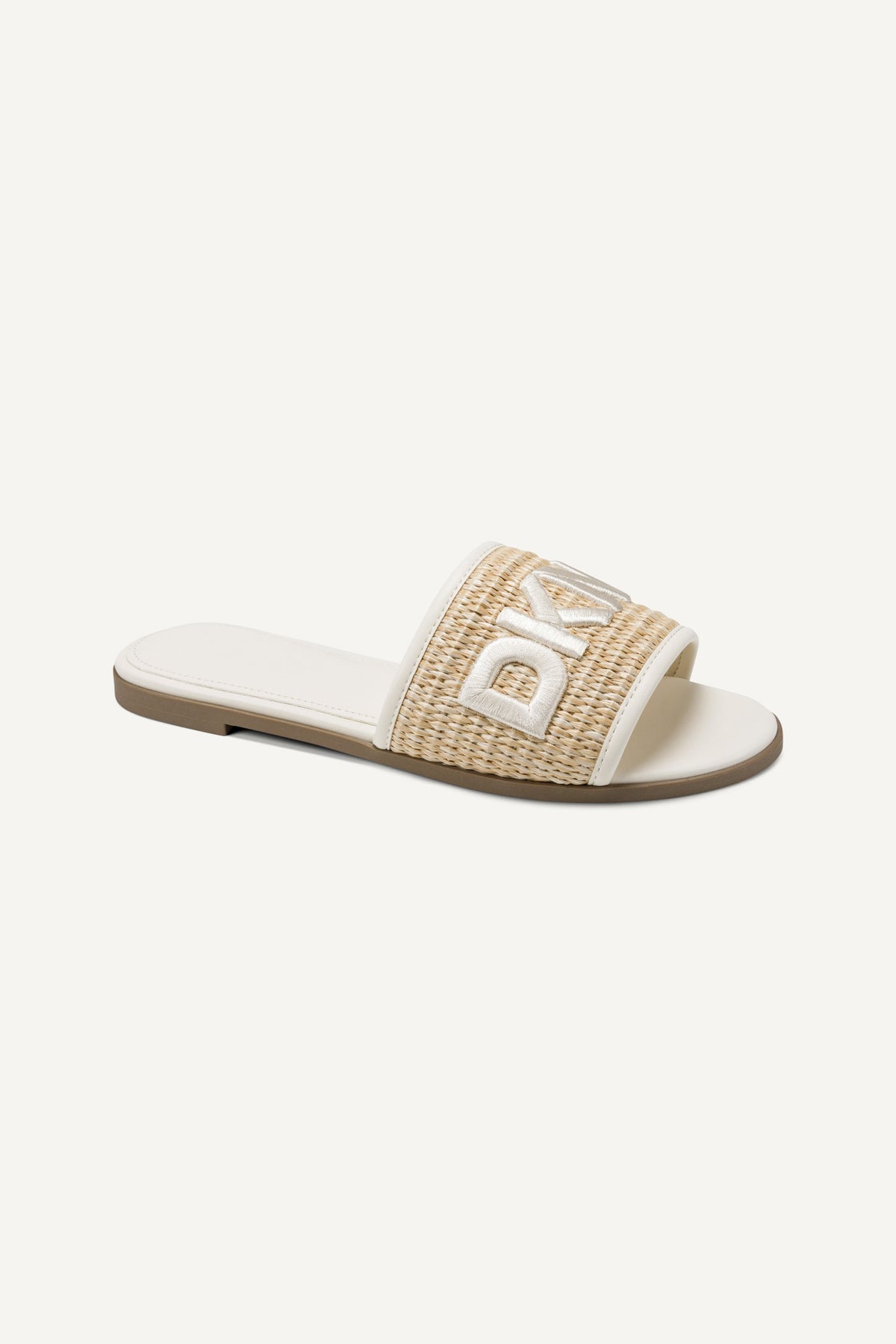 WINSLET FLAT SLIDE SANDAL Black | DKNY