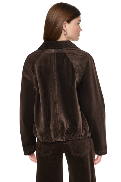 RAGLAN SLEEVE BUBBLE JACKET Eggnog | DKNY
